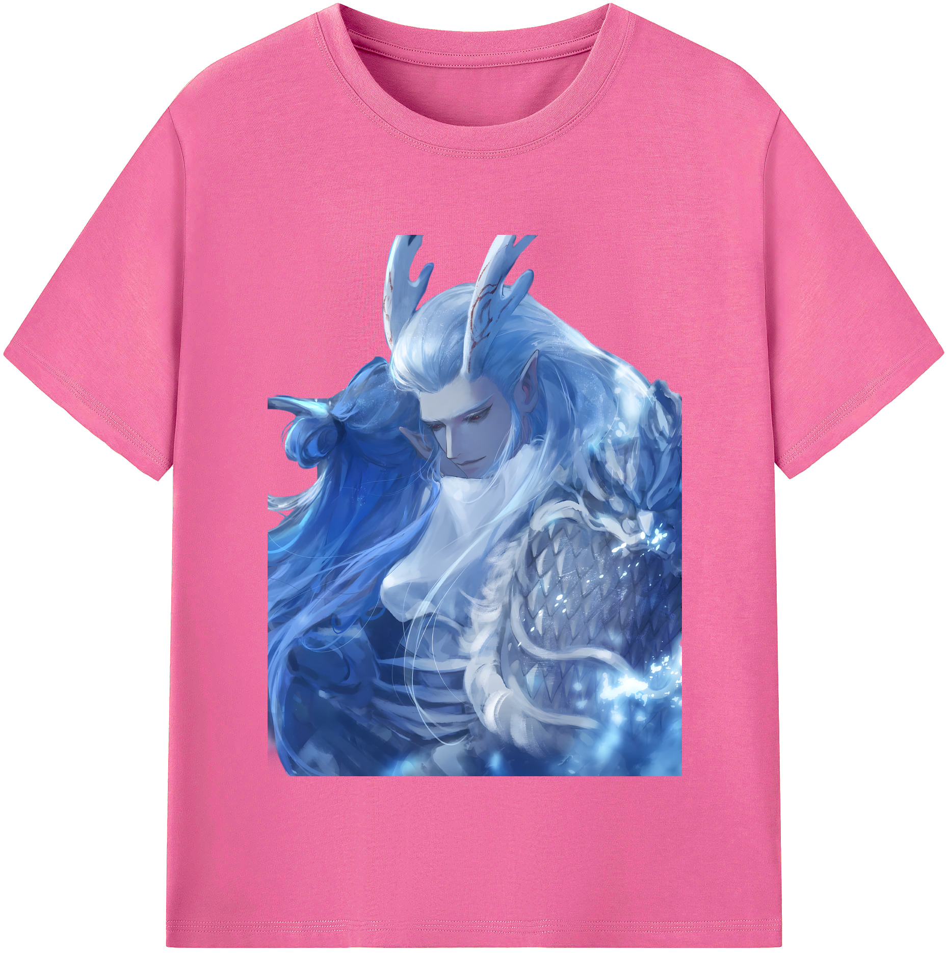 （画像用） Ne Zha 2 ナタ 魔童の大暴れ レディースカジュアルプリントTシャツ（綿100％）